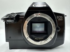 Canon EOS 650 SLR Camera Body Only UNTESTED Missing Battery Grip