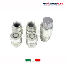 LAND ROVER LOCKING WHELL NUTS KIT DISCOVERY II RRB100510 ALLMAKES4X4