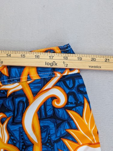 Quiksilver Board Shorts Mens Size 36 Multicolor Swim Trunks Surfer Preppy - Picture 12 of 13