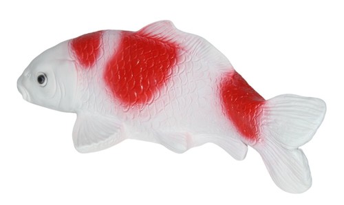 Deko Figur Fisch Koi Karpfen Fischfigur H 13 cm Teichfigur für Wasserbereiche - Bild 5 von 5