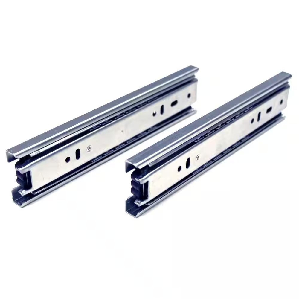 8 In. Side Mount Full Extension Ball Bearing Drawer Slide 1-