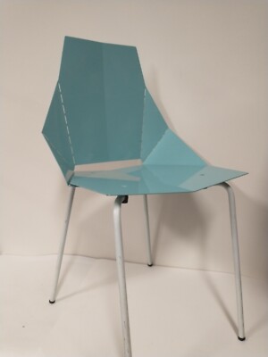 Blu Dot Real Good Chair Turquoise Blue