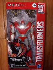 Transformers Prime RED Knock Out In-Hand Images Out of Box