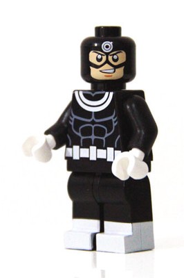 CUSTOM LEGO BULLSEYE HITMAN ASSASSIN 