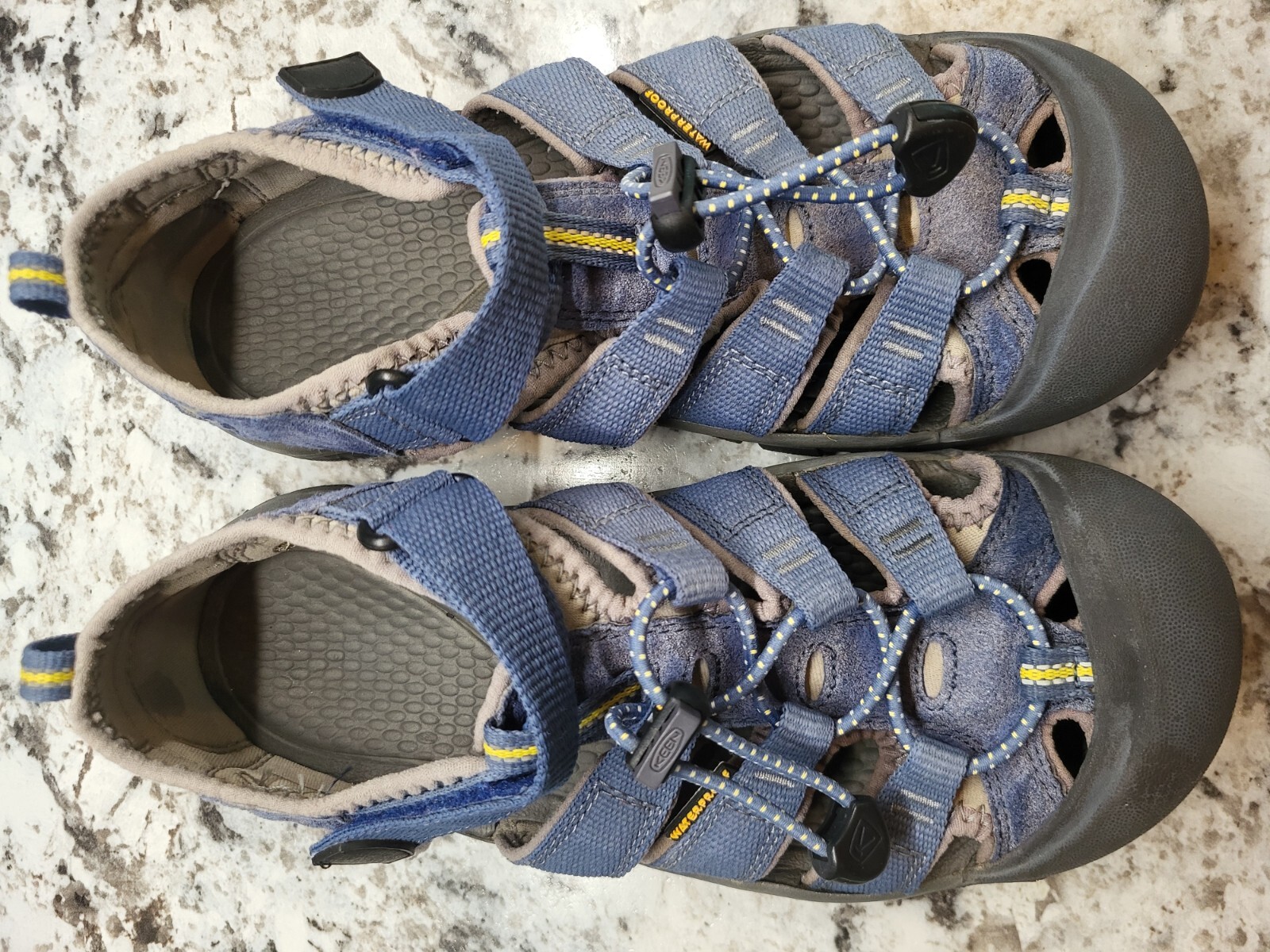 Scarpe sandali impermeabili KEEN Newport lavabili blu navy taglia 5