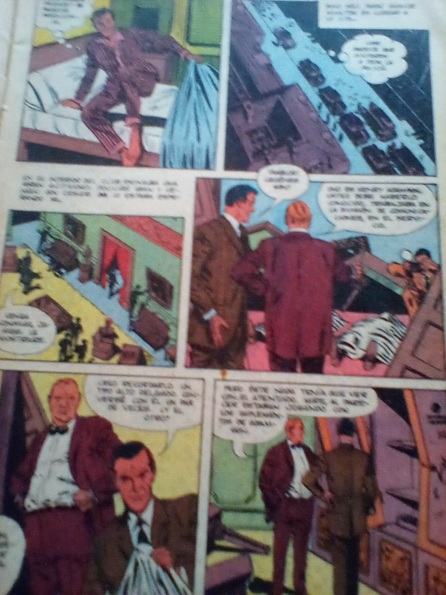 James Bond 007 Vintage chilean comic in spanish magazine 60's Ian