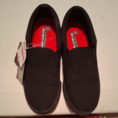 Skechers For Work Women's Canvas Slip Resistant Slip On Shoes Size 7.5