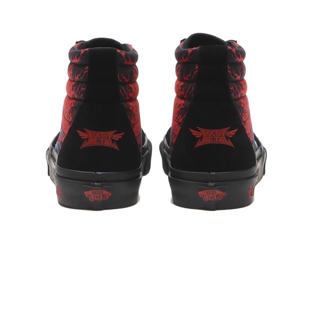 VANS × BABYMETAL】SK8-HI – Black/Red – Japan Exclusive – US Sizes