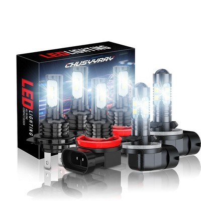 Para For Hyundai Elantra 2014-2018 faro LED alto bajo + Kit luz antiniebla 6000K