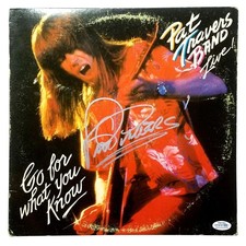 Pat Travers Signed Autographed Record Album LP ACOA