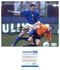 Giorgio Chiellini 'Juventus' Soccer Legend Signed 8x10 Photo ACOA Italy
