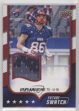 2016 Upper Deck USA Football Future Swatch Jersey U19 Cary Angeline #FS-CA u0h