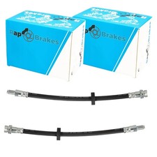 2X RAP BRAKES BREMSSCHLAUCH BREMSSCHLÄUCHE HINTEN passend für FORD MONDEO 