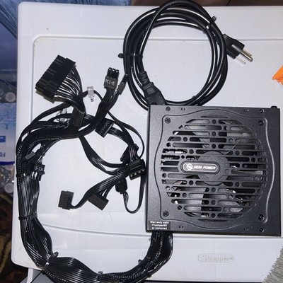 High Power 600W 80+ Gold Power Supply Non-Modular ATX PSU 600 Watt Working