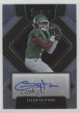 2022 Panini Select Draft Picks Signatures Jalen Guyton #S-JGU Auto 9r9