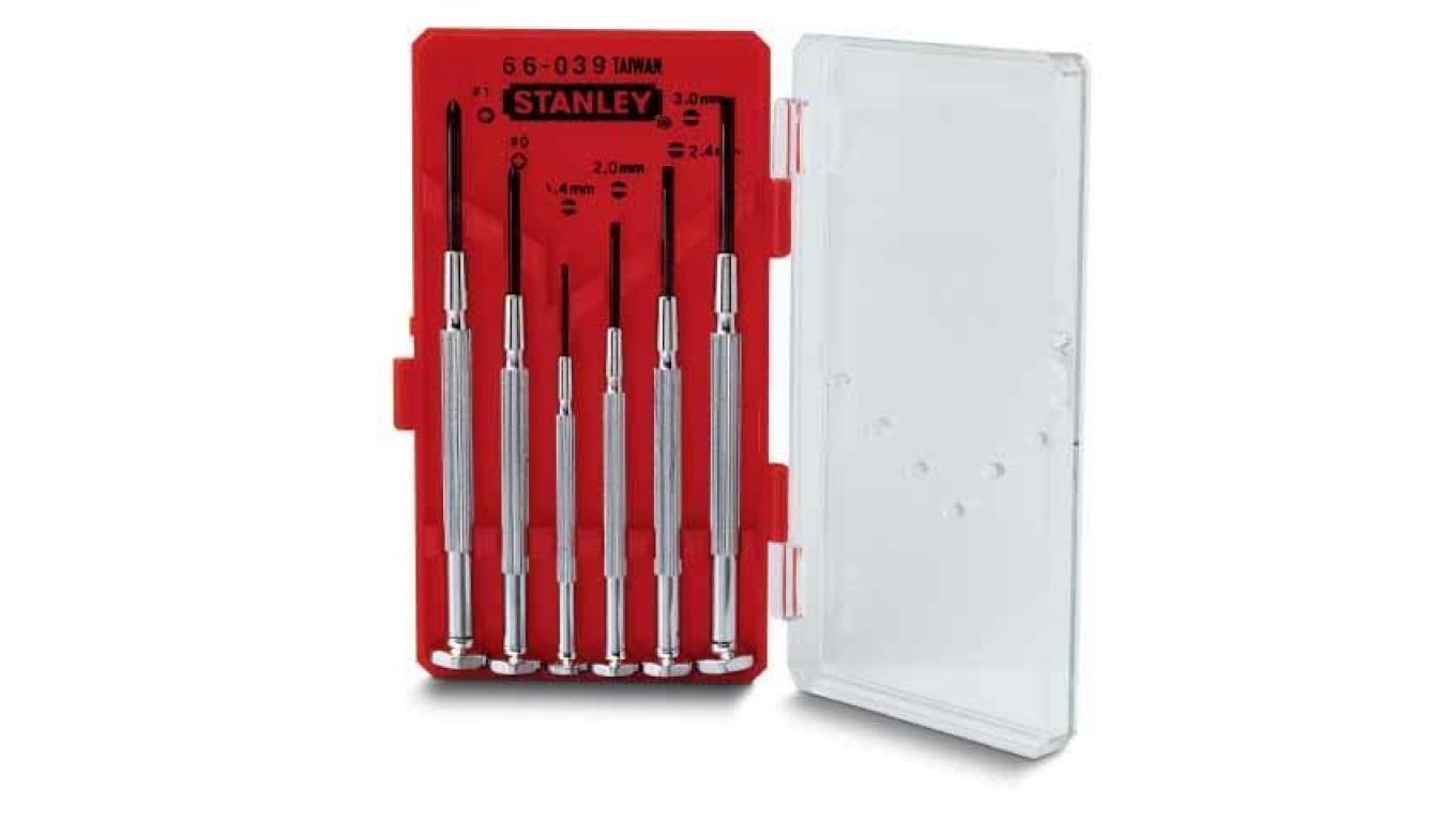 Watchmakers screwdriver complete Qty 6 p 1-66-039