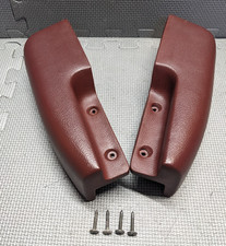 1991-1993 Roadmaster Caprice Red Rear Left Right Door Panel Armrests Pair Oem