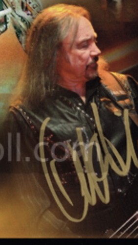 JUDAS PRIEST 50 YEARS METAL ROB HALFORD MOTORCYCLE PRE-SIGNED 11x17 TOUR POSTER - Picture 5 of 6
