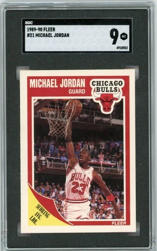 Jordan 1989 Fleer Jordan #21