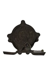 RARE Vintage HENDRYX Fishing Reel With Line Shown - 1876 & 1888 Patents