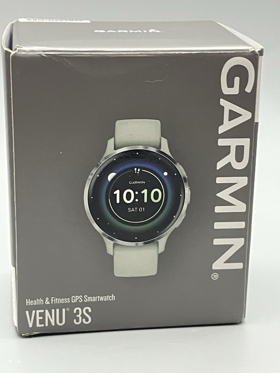 Garmin Venu 3S GPS Stainless Steel Bezel Smartwatch 41mm