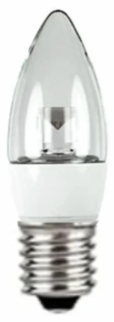 Light Bulb Clear 6w LED Candle Dimmable 2700K E27 470lm =40w