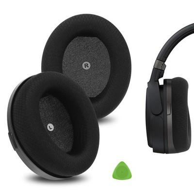 Geekria Mesh Fabric Ear Pads for HyperX Cloud Orbit S Headphones (Black)