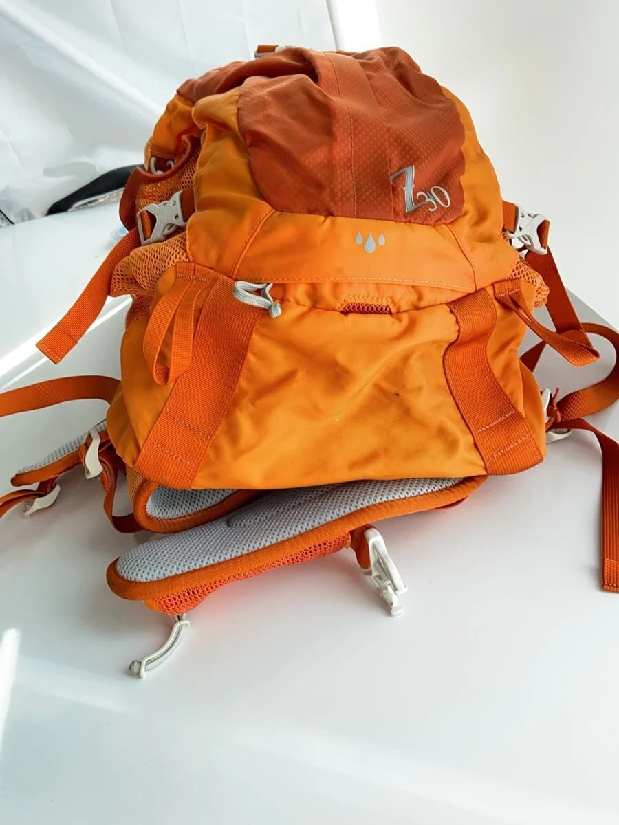 GREGORY Backpack, Polyester, ORN, Solid Color, 11… - image 4