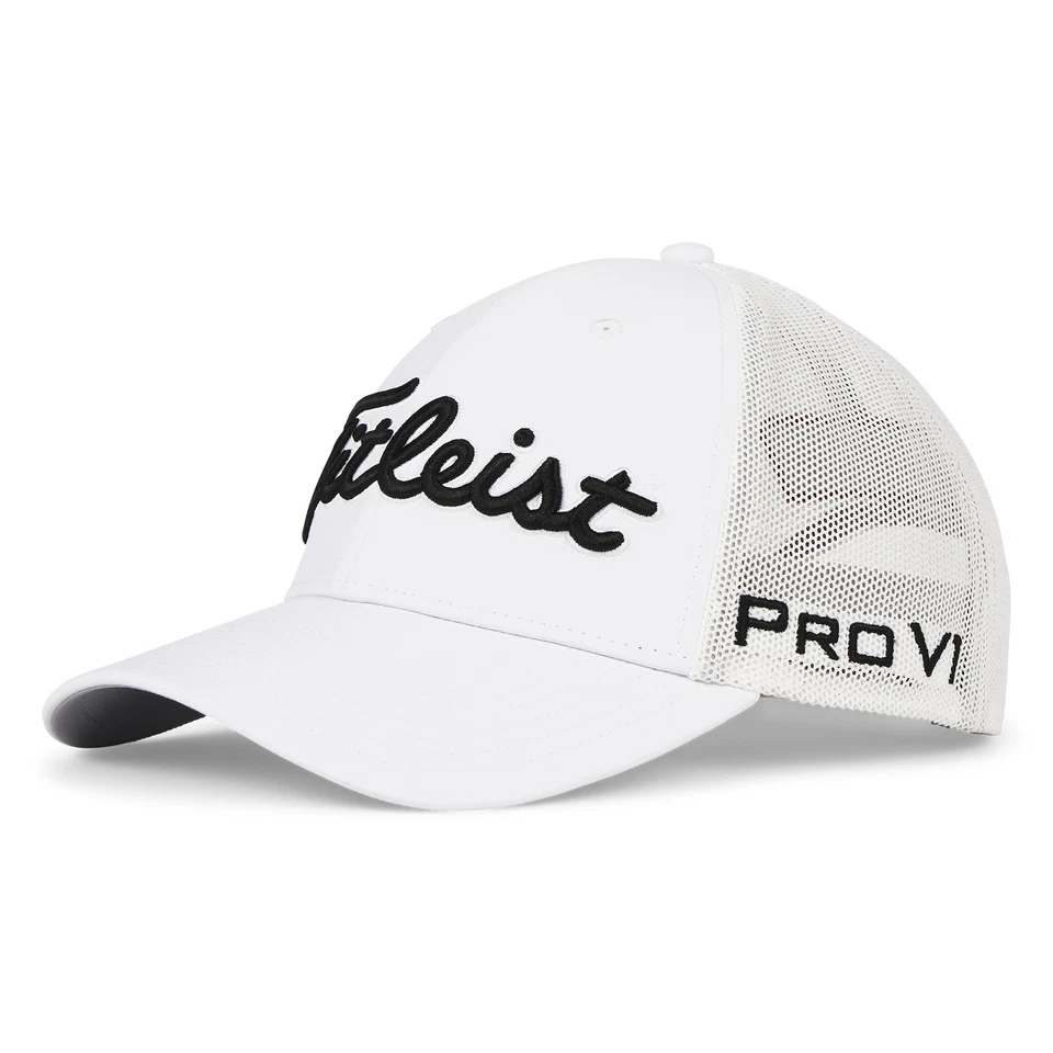 Titleist Tour Performance Mesh Cap 25 Weiss/Schwarz - Bild 1 von 1