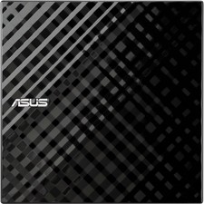 ASUS - External USB Double-Layer 8x DVD RW/24x CD-RW Drive - Black