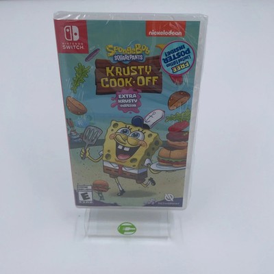 New Spongebob: Krusty Cook-Off Extra Krusty Edition (Nintendo Switch, 2023)