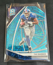 2019 Panini Spectra Blue Prizm Tiki Barber #130 Die Cut /50