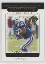 2005 Topps League Leaders Edgerrin James #320 HOF gc7