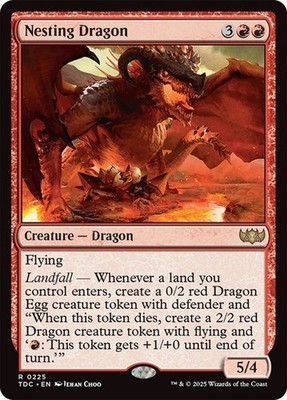MTG: Tarkir: Dragonstorm - Temur Roar Commander NM Cards (Choose your Card)