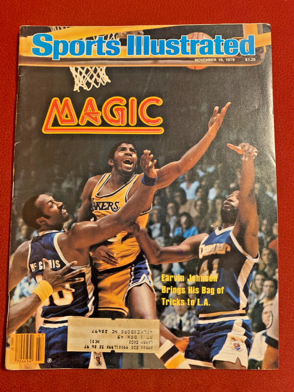 Sports Illustrated Nov 19, 1979 Subscription Edition Cover: Earvin Magic Johnson