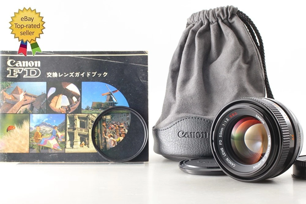 Canon FD f/1.2 Camera Lenses 55mm Focal for sale - eBay