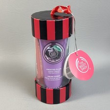 The Body Shop Seasonal Hand Cream Trio Gift Set Cranberry Plum Apple 1 oz RARE