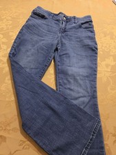 LEE Jeans Blue Bootcut Mid Rise Womens Sz 12 Short