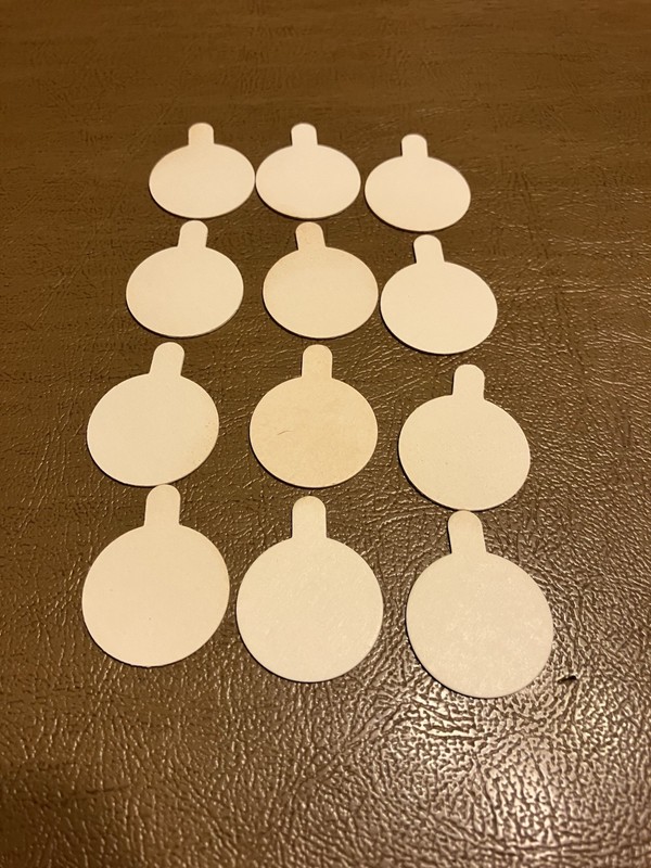 Lot of 12 Creamer Milk Caps 7/8s