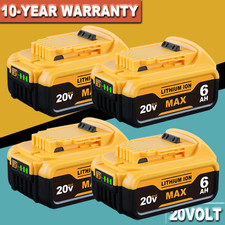 20V 20 Volt Max XR 8.0Ah 6.0AH Lithium Ion Battery For DCB206-2 DCB205-2