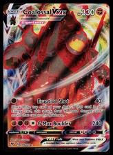Carta Pokemon Vivid Voltage Coalossal VMAX 099/185 VMAX Rara