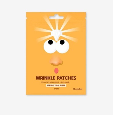 ONSLO Retinol Frown Line Wrinkle Patches 45pcs Forehead Anti-Aging K-Beauty NEW
