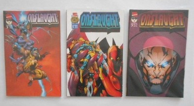 Onslaught Phase 3; Phase 5 und Phase 7 (X-Men Marvel Deutschland) [3 Ausgaben].