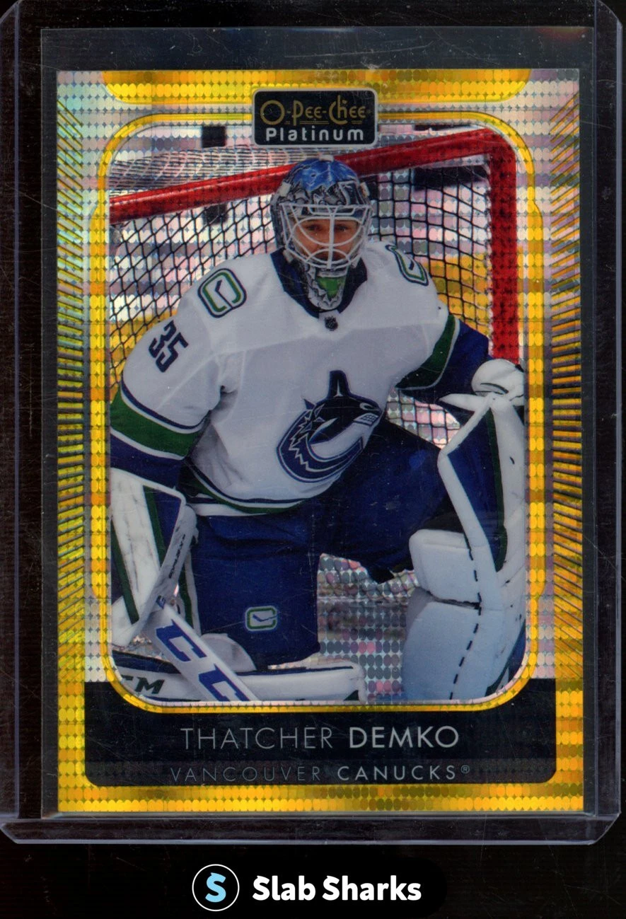 Thatcher Demko trading card