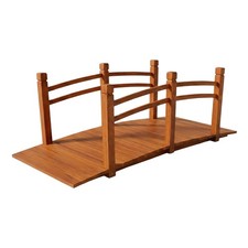 Garten Brücke Holzbrücke Zierbrücke Teichbrücke Dekobrücke Bogenbrücke Holz