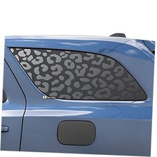 - Precut Leopard Cheetah Rear Side Decal Stickers Compatible Quarter Window