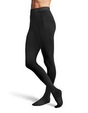 Bloch womens Ladies contoursoft footed tights, Black, Small-Medium US