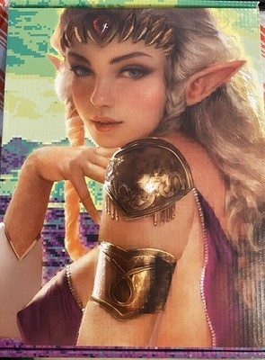 Power Hour #3 Shikarii Full Princess Zelda Full 4 Comics Collector Box W/Magnet