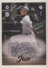 2021 Panini Chronicles Luminance Auto Red 58/100 Jose Devers #LA-JD Auto q4j