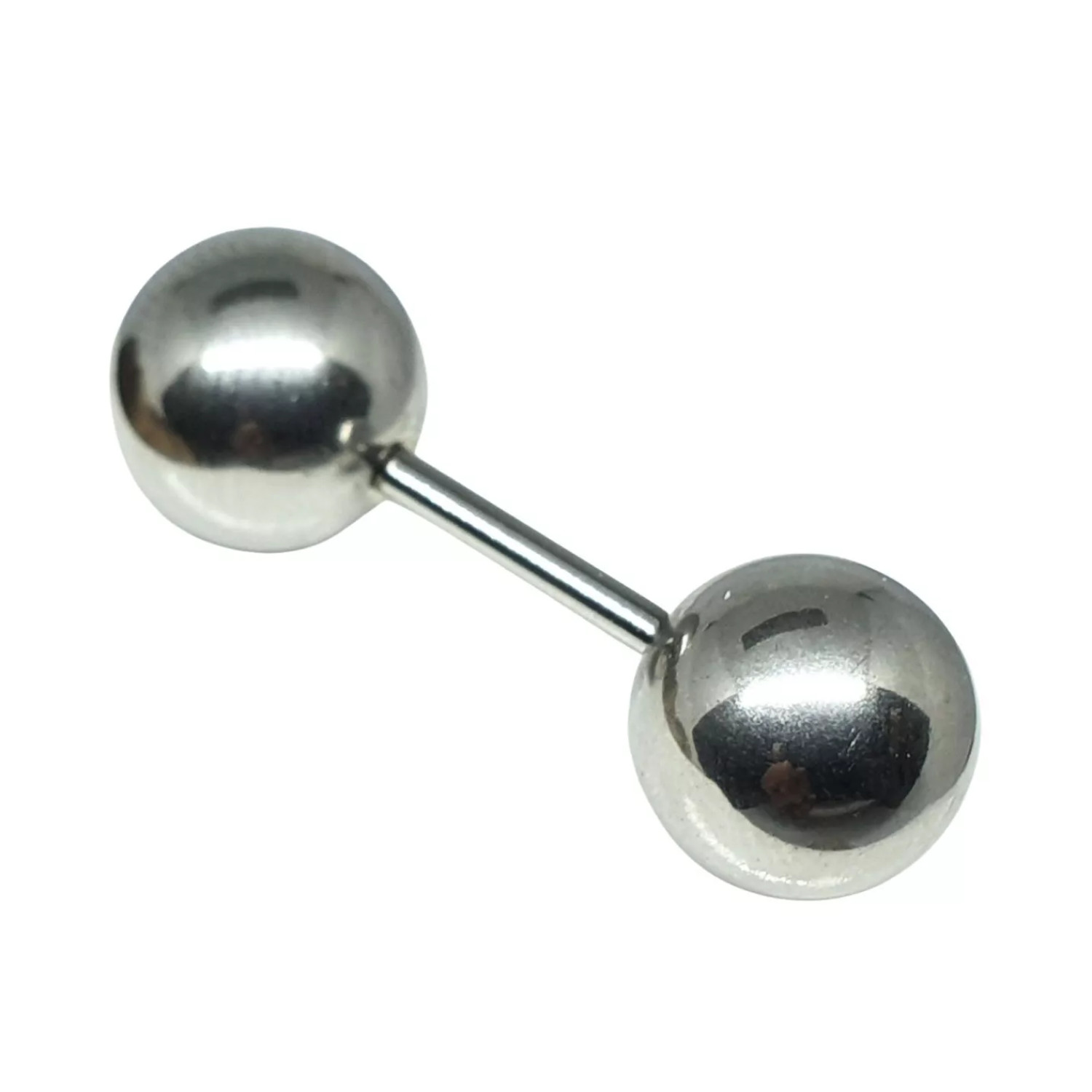 Barbell Bar 14g 1.6mm 316L Large 10mm Ball Earring PA VCH Nipple 35mm Piercing